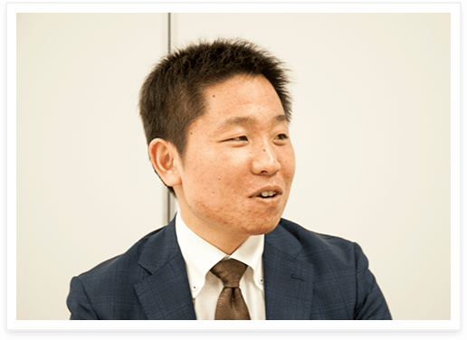 岡本拓磨さんのインタビュー時の写真