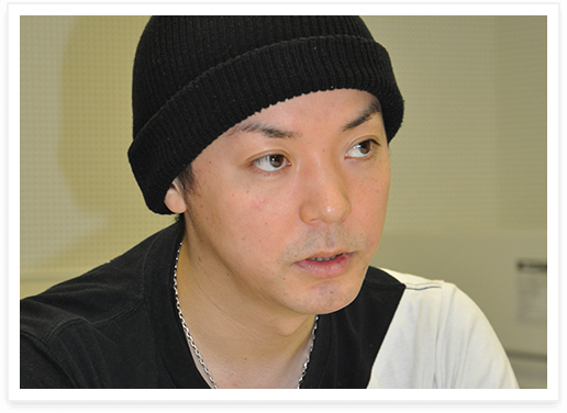 保坂翔大さんのインタビュー時の写真